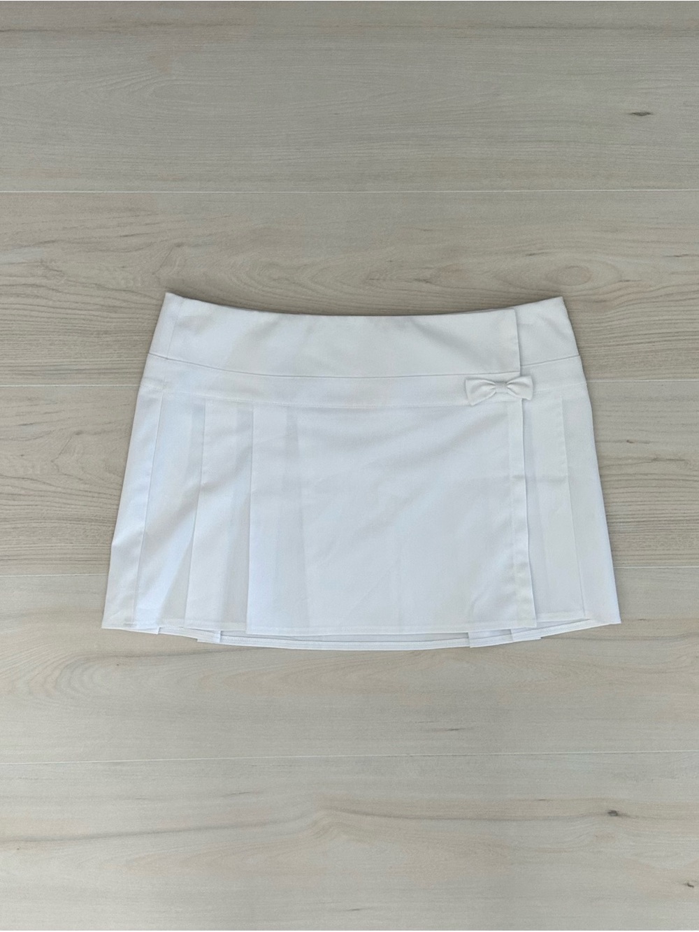 y2k white forever 21 mini skirt